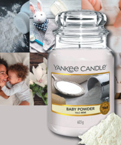 Yankee Candle Baby Powder Medium Jar by rtWebshop